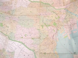 古地図 『最新 東京全図』