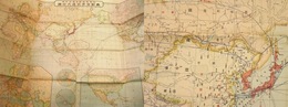 古地図『最近世界交通大地図』