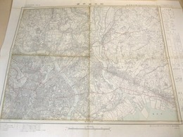 古地図 『東京東北部』 国土地理院 五万分一 地形図