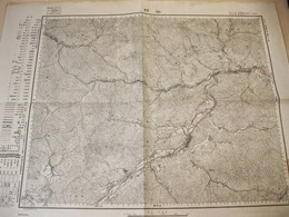 古地図 『谷村』 大日本帝国陸地測量部 五万分一地形図