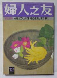 婦人之友　１２月号　家計特集　さあ、どうしよう！その答えは家計簿に