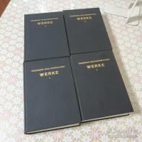 Friedrich Schleiermacher Werke 全4冊揃
フリードリヒ・シュライアマハー著作集