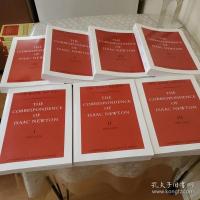 The correspondence of Isaac Newton  全7冊揃
 アイザック・ニュートン書簡集 
