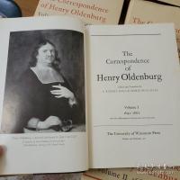 The correspondence of Henry Oldenburg  1-9巻 9冊
 ヘンリー・オルデンバーグ書簡集