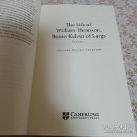 The Life of William Thomson, Baron Kelvin of Largs 全2冊揃
ケルヴィン卿ウィリアム・トムソンの生涯