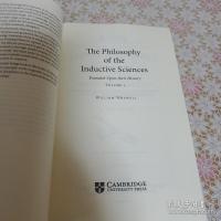 The Philosophy of the Inductive Sciences: Founded Upon Their History 
全2冊揃 ウィリアム・ヒューウェル