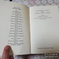Johann Wolfgang von Goethe Werke: Hamburger Ausgabe in 14 Bänden 
ゲーテ作品集 全14冊揃