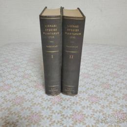 Species Plantarum. A Facsimile of the First Edition, 1753 全2冊揃
 カール・フォン・リンネ植物分類学

