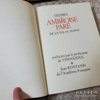 Oeuvres de Ambroise Pare（ Œuvres de M. Ambroise Paré）全3冊揃
 アンブロワーズ・パレ著作集 1575年の復刻版 ルネサンス医学
