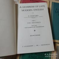 A Grammar of Late Modern English  全5冊揃
 後期近代英語