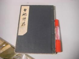 白袍詩存 1冊全