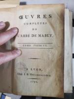 Œuvres complètes de l'abbé de Mably 全12冊揃
アッベ・マブリー全集