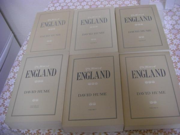 The history of England 6冊揃 デイビット・ヒューム イングランド史