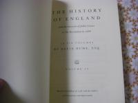 The history of England 6冊揃 デイビット・ヒューム イングランド史