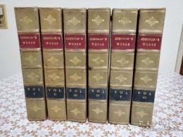 The works of Samuel Johnson 全6冊揃
with Murphy's essay Johnsons Works