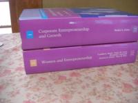 Corporate entrepreneurship and growth、Women and entrepreneurship 2冊