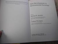 New developments in environmental sociology
