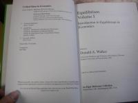 Equilibrium 3冊揃
Critical ideas in economics