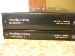 Knowledge, learning and routines 2冊揃
Critical studies in economic institutions