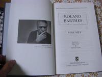 Roland Barthes 3冊揃
Sage masters of modern social thought