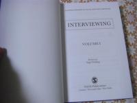 Interviewing 4冊揃
Sage benchmarks in social research methods series