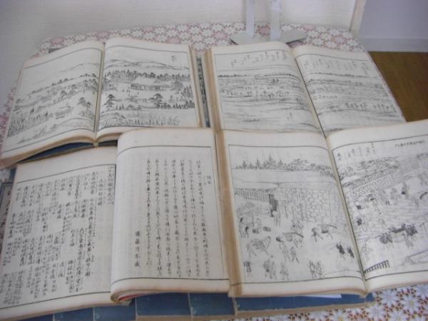 江戸名所図会 全20冊揃 明治刷(斉藤長秋著 長谷川雪旦画) / 古本、中古