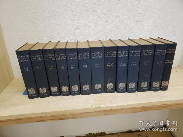 The Oxford English Dictionary 全13冊揃 / 古本、中古本、古書籍の