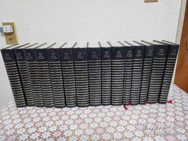Émile Zola Œuvres complètes 全15冊揃 エミール・ゾラ全集(Emile Zola