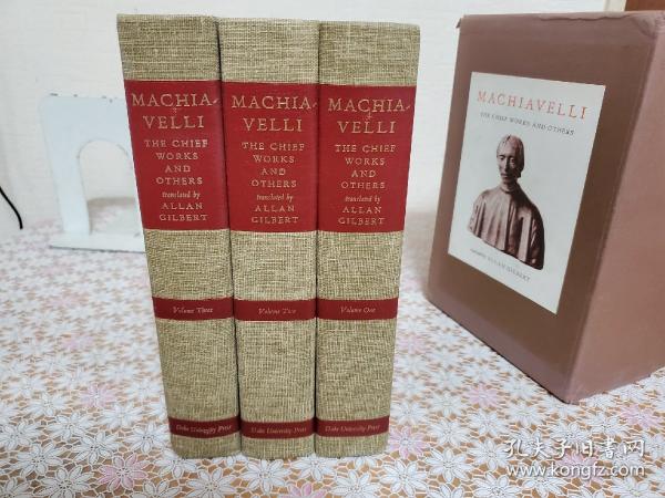 Machiavelli The chief works and others 全3冊揃 ニッコロ Machiavelli The chief works and others 全3冊揃 ニッコロ