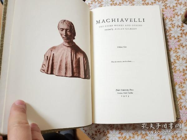 Machiavelli The chief works and others 全3冊揃 ニッコロ Machiavelli The chief works and others 全3冊揃 ニッコロ