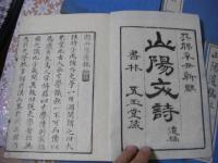 山陽遺稿　全6冊揃 （文10巻詩7巻拾遺1巻行状1巻）