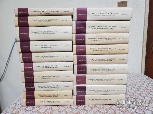 The collected works of G.K. Chesterton 存19冊 G・K・チェスタトン 
