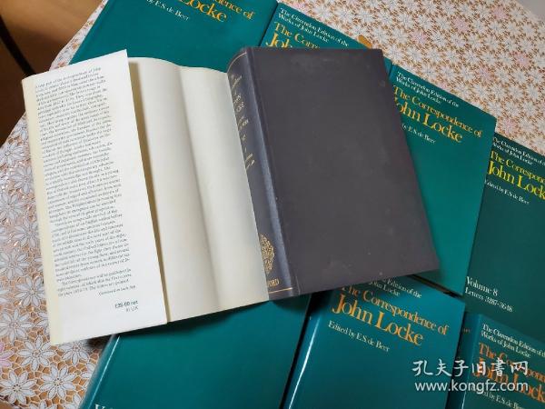 The correspondence of John Locke 全8冊揃 ジョン・ロック全集