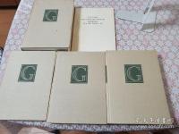 Herman Augst Korff：Geist der Goethezeit 全5冊揃
 ヘルマン・アウグスト・コルフ 『ゲーテ時代の精神』
 
