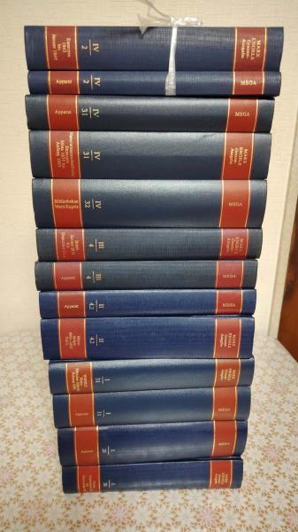 MARX-ENGELS-JAHRBUCH 全9巻セット Marx Engels Gesamtausgabe (MEGA)1 3册 | ¥77,000 - 日本の古本屋