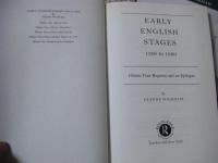 Early English stages 1300 to 1660 全5冊揃
14世紀から1660年までのイギリスの演劇と舞台の発展について
