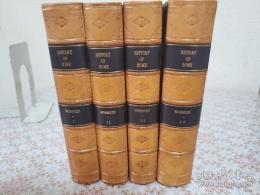 The history of Rome ：Theodor Mommsen  全4冊揃 
 テオドール・モムゼン ローマ史