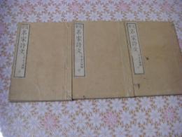 近世名家詩文 上中下 全3冊揃
