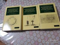 Experimental Researches in Electricity ： Michael Faraday 全3冊揃
 マイケル・ファラデー 電気に関する実験研究