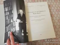 Catalogue of the library of Piero Sraffa ピエロ・スラッファの蔵書目録