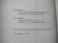 The Diplomacy of Japan, 1894-1922 全3冊揃
 鹿島 守之助 日本の外交

