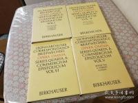 Leonhard Euler Opera Omnia Series IVA: Commercium epistolicum (Correspondence) 4冊
 レオンハルト・オイラー全集 書簡集 
 
