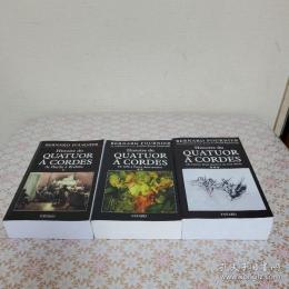 Histoire du quatuor à cordes： Bernard Fournier 全3冊揃
 弦楽四重奏の歴史