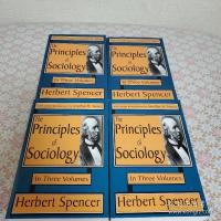 The principles of sociology： Herbert Spencer 全4冊揃
 ハーバート・スペンサー 社会学原理