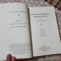 John Philip Kemble Promptbooks 全11冊揃  シェイクスピア劇の上演台本（Promptbooks）を、制度的演劇語彙の設計資料