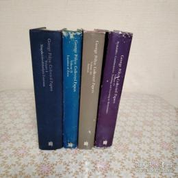 George Pólya: Collected Papers 全4冊揃 
 ジョージ・ポリア全集