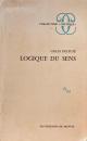 Logique du Sens　Gilles Deleuze　ジル・ドゥルーズ