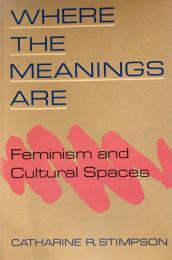 Where the Meanings Are Feminism and Cultural Spaces Catharine R. Stimpson
