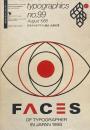 タイポグラフィックス・ティー  typographics tee  1988年8月号 no.99　Faces of Typographer in Japan 1988