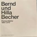 BERND und HILLA BECHER　Printed Matter 1964/2013　ベルント＆ヒラ・ベッヒャー